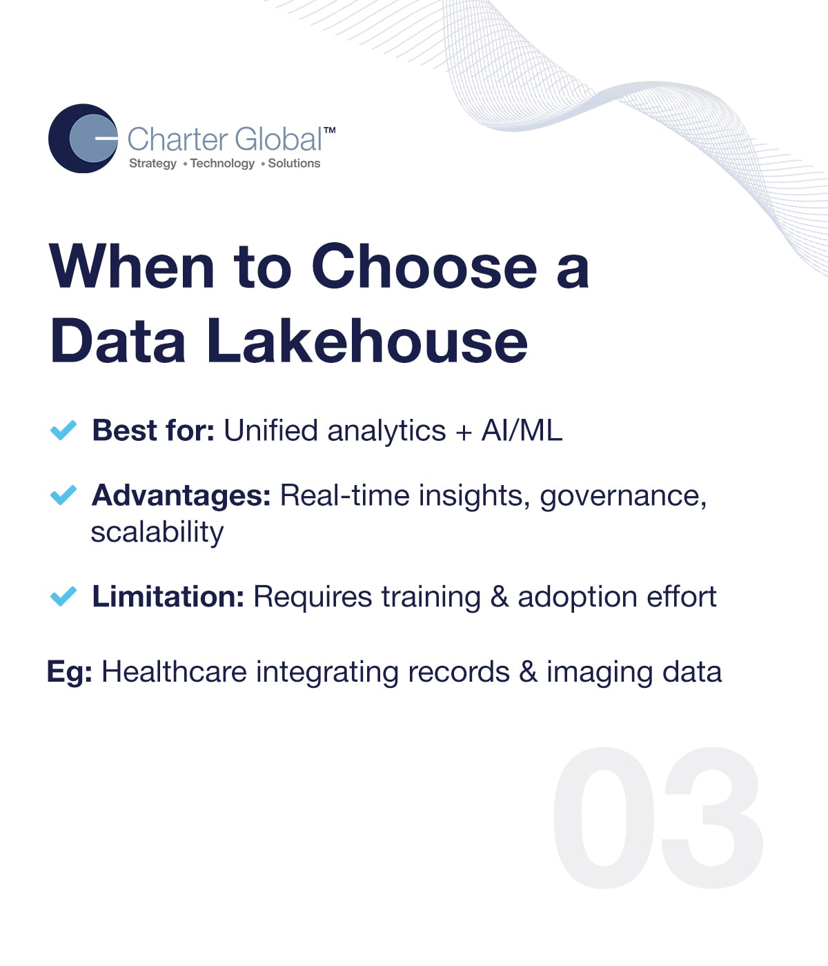Data Warehouse vs Data Lake vs Data Lakehouse - 04